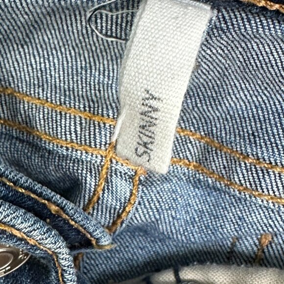 Rag & Bone Jeans Womens 26 Skinny Medium Wash Cotton Stretch Pockets Logo - Picture 8 of 13